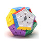 Speed Cube Cyclone Boys Megaminx Stickerless Cube Puzzle Toy Pentagonal Dodecahedron Speed Cube (Pentagonal Dodecahedron)