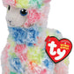 Ty Beanie Babies Lola - Multicolor Llama Reg