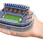 Fcb Estadio De Nanostad, Puzzle 3D Stadium Camp Nou Mini By Fc Barcelona (34010), Multicoloured
