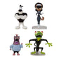 Nicktoons T.U.F.F. Puppy 2-Inch Mini-Figure 4-Pack