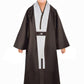 Kids Anakin Costume Tunic Hooded Robe Outfits Halloween Cosplay Uniform W-Xl
