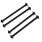 #45 Steel RC Drive Shaft Dogbone Overall Length 77mm for 1/10 RC Hobby Model Car hsp Wltoy Redcat 4PCS/Set