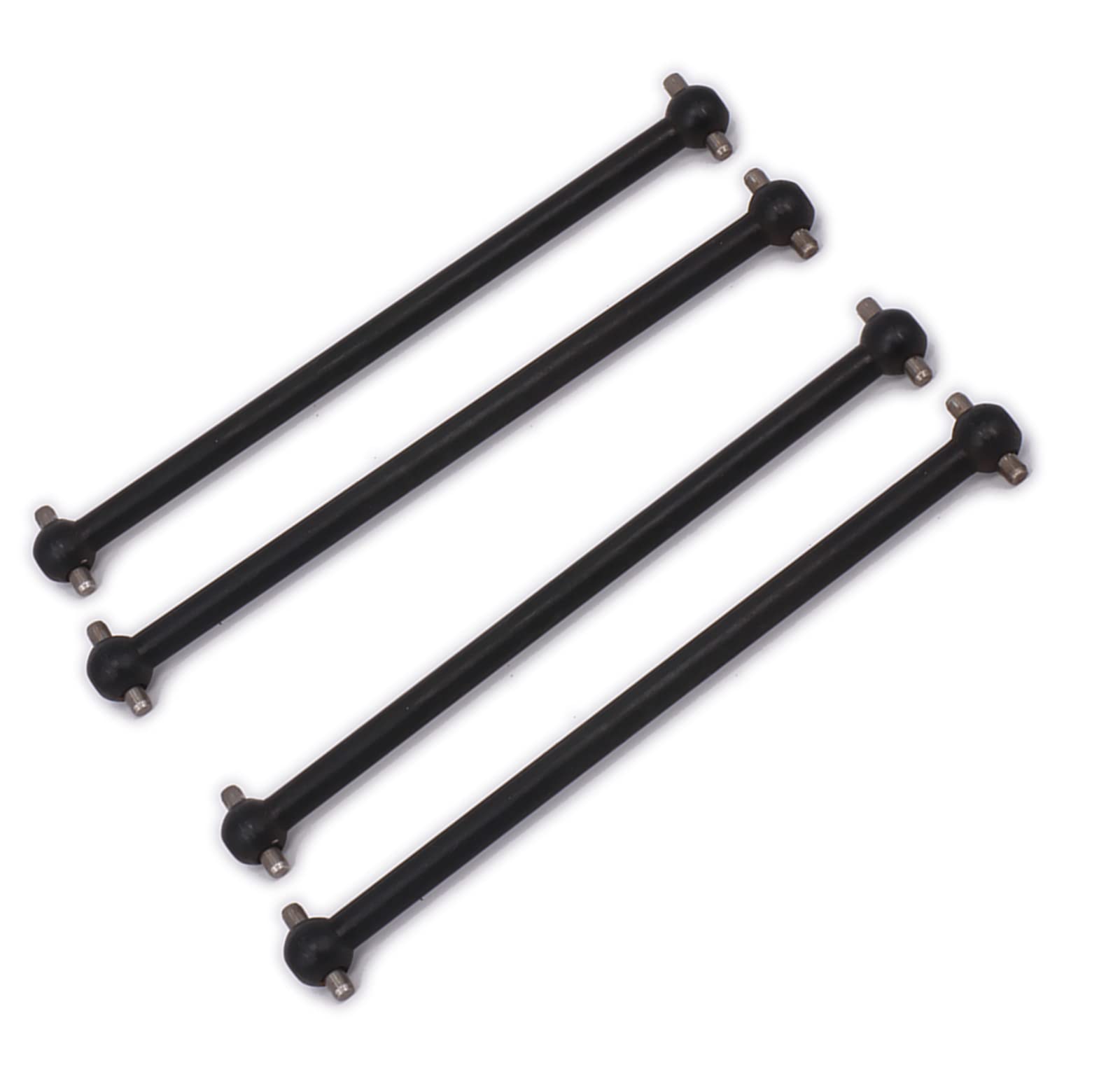 #45 Steel RC Drive Shaft Dogbone Overall Length 77mm for 1/10 RC Hobby Model Car hsp Wltoy Redcat 4PCS/Set