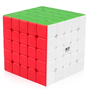 D-Fantix Qiyi Qizheng S 5X5 Speed Cube Stickerless 5X5X5 Magic Cube Puzzles Toys Brain Teaser Gifts For Kids 62Mm