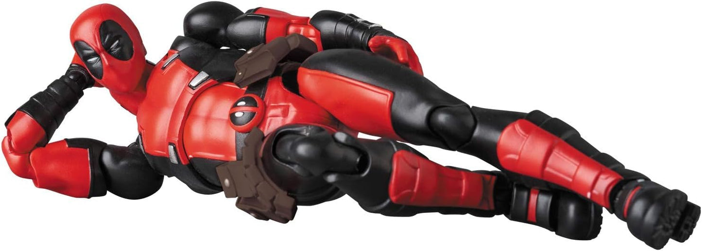 MEDICOM TOY MAFEX Deadpool GURIHIRU Art Ver Includes Original Sturdy Protective case. Japan Import.
