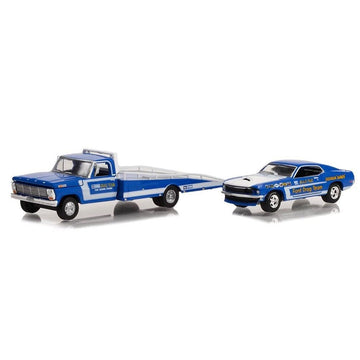 1969 Ford F-350 Ramp Truck Blue The Going Thing And 1969 Ford Mustang Blue Hubert Platt'S Georgia Shaker Ford Drag Team Heavy Du