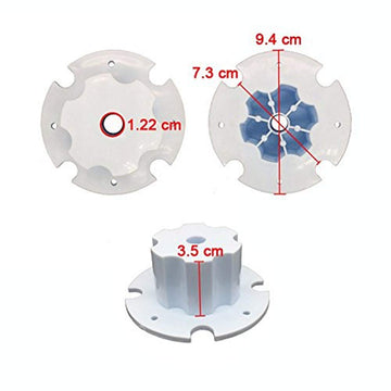Weelye 2 Pcs Children Electric Car Tire Adapter Connection Clip For Gear Box.Transmission Gear External Gear Accessories Connect