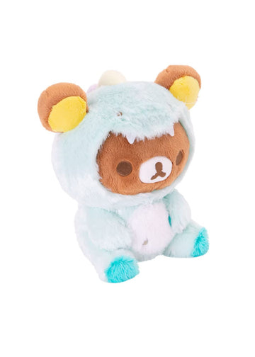 Rilakkuma San-X Original Plays With Dino Series Plush - Pastel Green