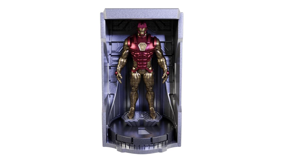 Marvel HeroClix Iconix: Hall of protective covering | Iron Man Suit Collection