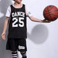 LOLANTA Basketball Outfits for Boys  Kids Hip Hop Street Dance Costume Basketball Outfits(Black  5-6)