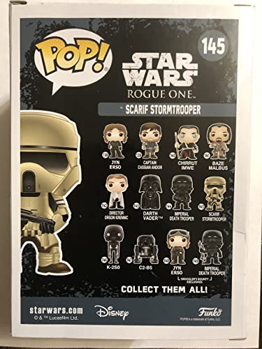 Funko Pop Star Wars Rogue One Scarif Stormtrooper Action Figure