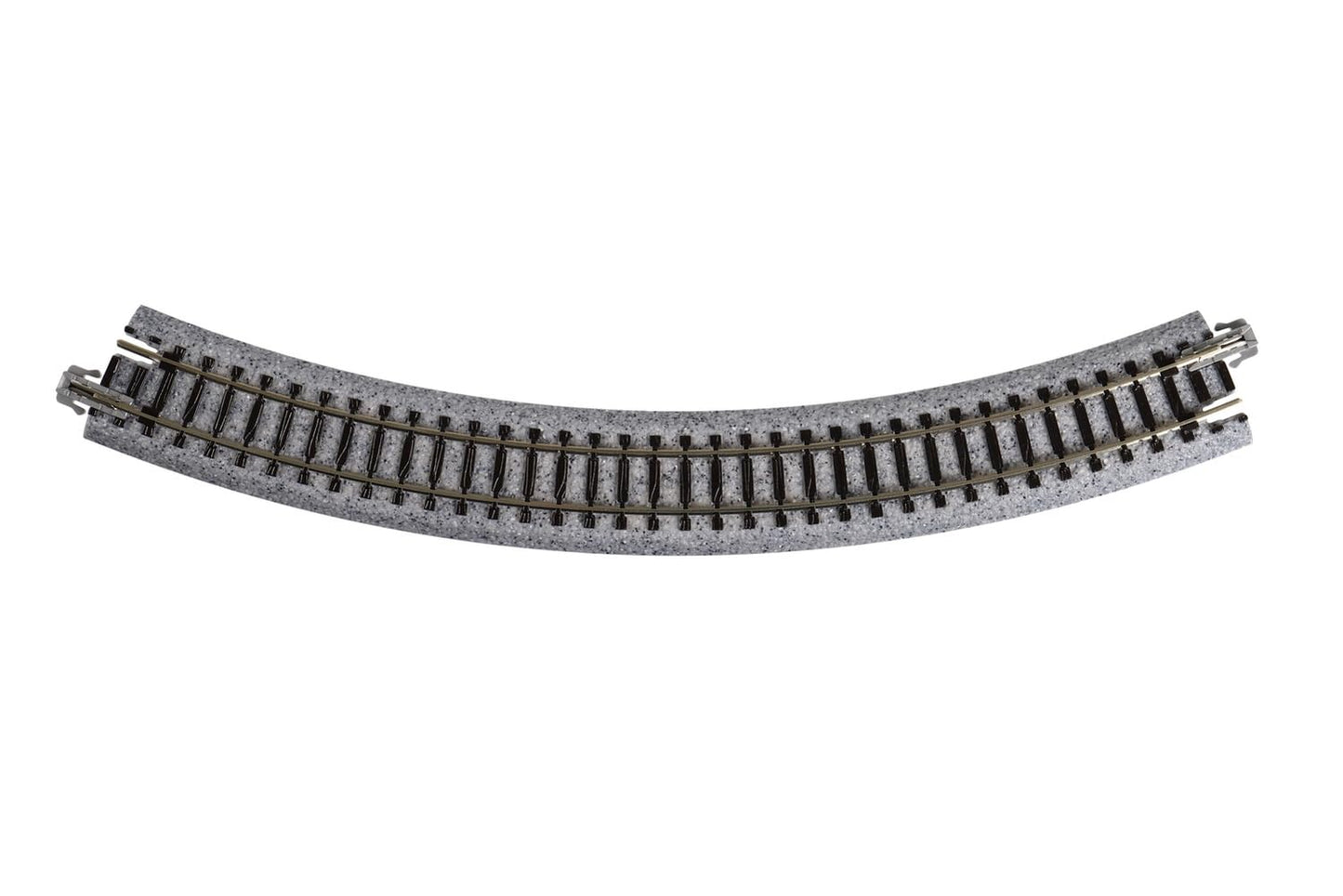 Kato USA Model Train Products Unitrack, 249mm (9 3/4'') Radius 45-Degree Curve Track (4-Piece)