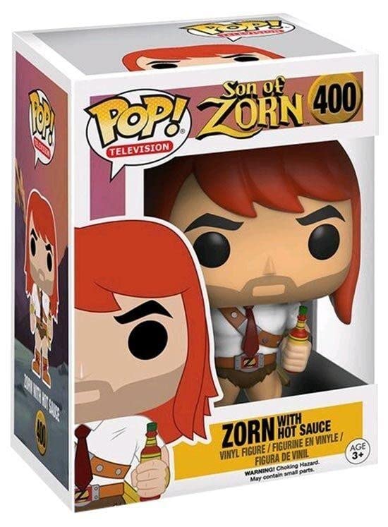 Funko POP Son of Zorn Toy Figure - Multicolor Vinyl, Model 12880 with Hot Sauce