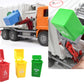 AITING Trash Can Toy Kids Toy Push Vehicles Garbage Truck's Trash Cans Mini Curbside Vehicle Garbage Bin
