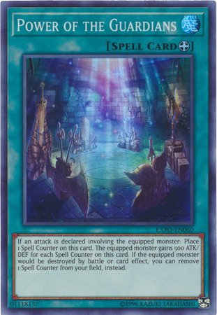 Power Of The Guardians - Exfo-En060 - Super Rare - Unlimited Edition - Extreme Force