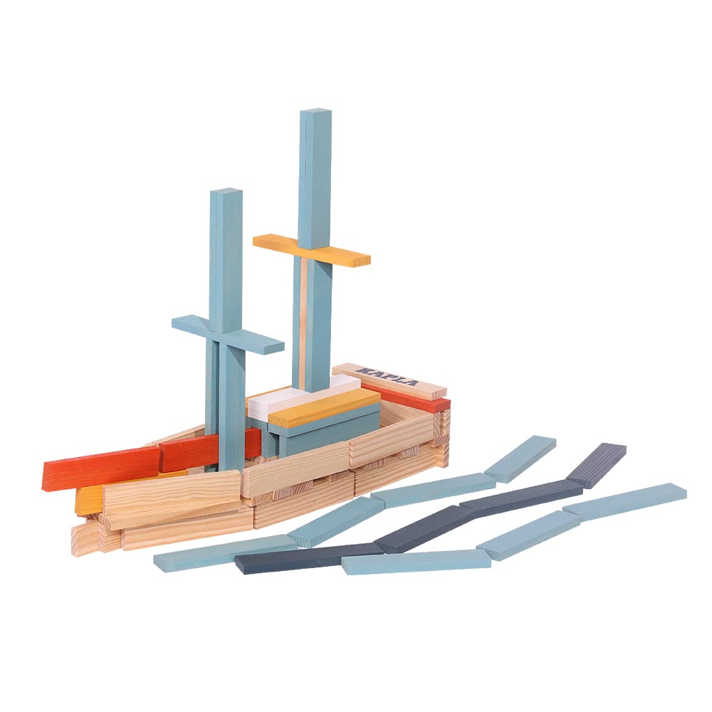 Kapla Owl - Wooden Construction Set 120 Building Planks