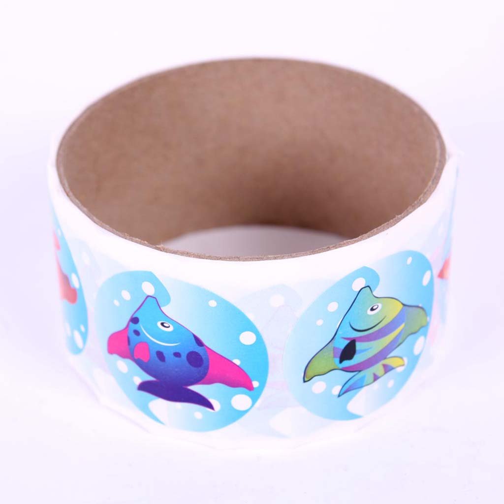 Rimobul Tropical Fish Roll Stickers (2 Rolls)