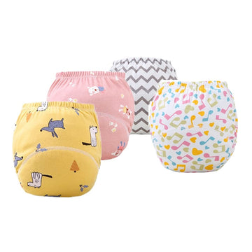 Reborn Baby Dolls Diapers 22 Inch Newborn Reusable 4-Piece Pack Fit 22-24' Reborn Dolls Alive