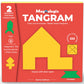 Pelikas Toyz Magnalogix Magnetic Tangram Puzzles For Kids Ages 8-12 & Adults - Brain Teaser Travel Game, Educational Stem Toy Fo