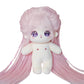 Niannyyhouse 20Cm Plush Doll Long Hair Girl Humanoid Stuffed Body No Attribute 8' Normal Body Wearable Clothing Dress Up Gifts (A-41-With Skeleton)