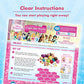 Wonder Forge Disney Princess Enchanted Cupcake Party Game - Exciting Matching Game | Fun For Kids & Adults | Ideal For Disney Princesses Enthusiasts | Two Game Modes | Gaming Experience