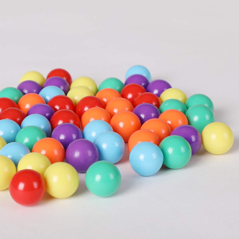 Laviesto 60 Pcs Game Replacement Balls For Chinese Checker, 16Mm Replacement Marbles Balls For Marble Run, Marbles Game(6 Colors