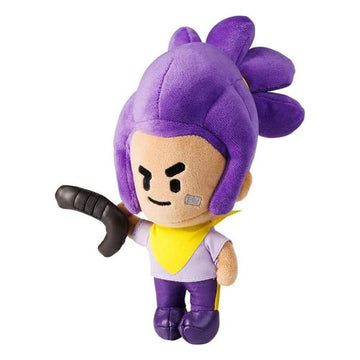 Brawl Stars Plush Buddies | 7-Inch-Tall Collectibles | Brawl Stars Plush Toy Doll | Shelly Plush| Brawl Stars Licensed Toy Plush