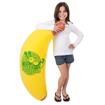 The Dreidel Company Jumbo Banana Inflate, Grand Raffle Prizes, Pool & Beach Activities, Party Decorations, 48'' Tall (Single)