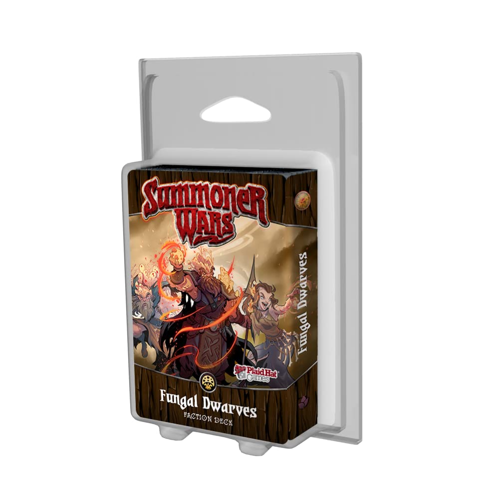Plaid Hat Games Fungal Dwarves Faction Deck – Ready-To-Play Expansion For Strategy Card Game – 2 Players, Ages 9+ – Requires Summoner Wars Master Or Starter Set