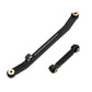 Allinrc Scx24 Steering Links Aluminum Steering Linkage Set High-Tightening Links For Axial Scx24 1/24 Upgrades (Black)