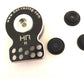 Hot Racing SHS88H Heavy Duty Aluminum Servo Saver (Black)