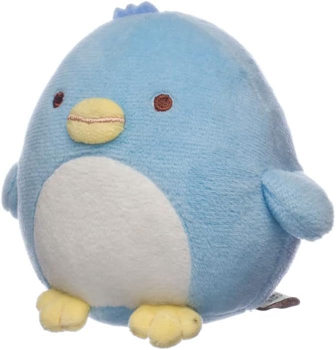 SUMIKKOGURASHI Penguin Plush Toy - Small 4 inches - Blue - Original San-X