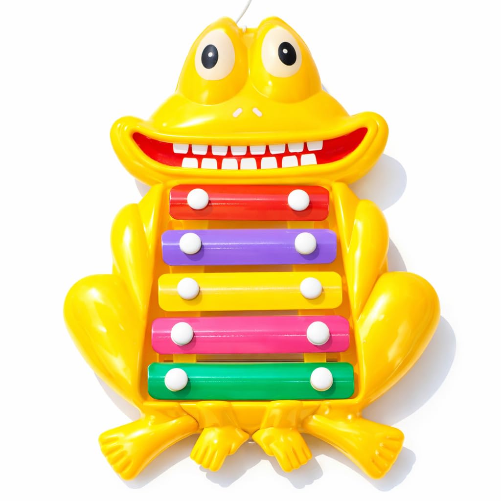 Xylophone For Kids | Wooden 8 Notes | Musical Instrument | Early Learning & Sound Development Toy For Toddlers & Children With 2