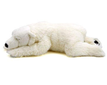 Tammyflyfly Sleep Polar Bear Plush,Cute Stuffed Animal, Plush Toy, 14 Inches Soft Toy