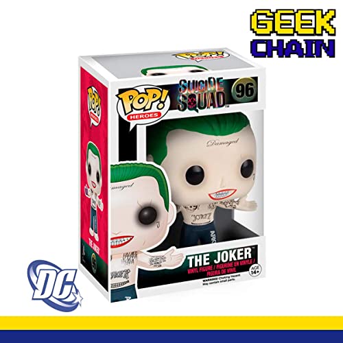 Funko Pop Movies: Suicide Squad Action Figure, The Joker Shirtless