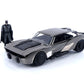 Jada Toys Batmobile SDCC 2022 1:24 Scale with Batman Diecast Vehicles, Chrome Black