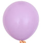 Kalor 18 Inch Pastel Purple Balloons, 10Pcs Thick Latex Round Helium Balloons For Birthday Family Party Wedding Party Baby Shower Decoration Supplies