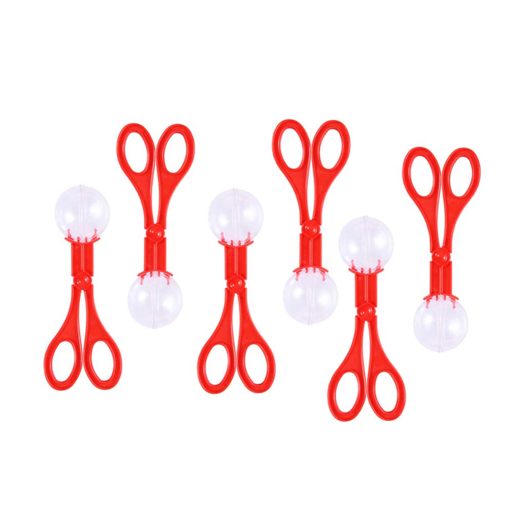 6pcs Insects Catcher Handy Scoopers Tongs Tweezers Multifunctional Collection Set for Kids Outdoor Nature Exploration Toy (17.5c