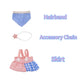 Doll Dress 17Cm,2-Piece Hairband And Skirt Set Premium Fashion Cute Dress,Dolls Accessories No Doll (Pink And Blue)
