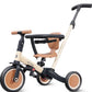 newyoo TR008 5 in 1 Toddler Tricycle with Push Handle for 1-3 Year Old Boys and Girls, Kids Push Trike with Safe Bar, Toddler Bi