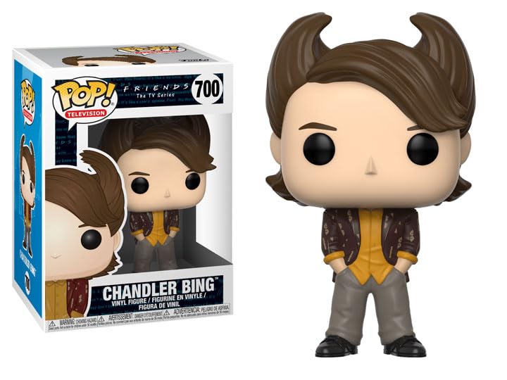 Funko Chandler Bing + Protector: Friends Pop! Television Vinyl Figure (Bundled With Toybop Box Protector Collector Case) (80 'S