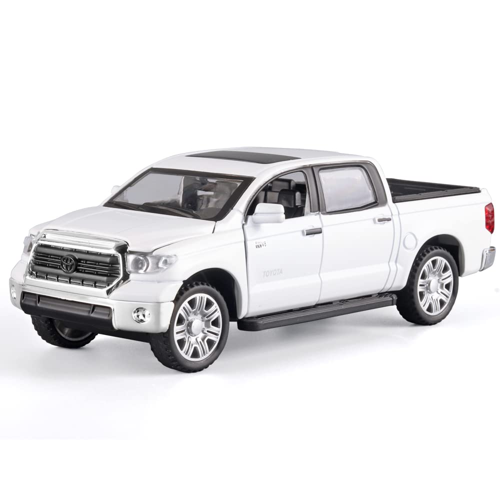 OANMYJJO Toy Pickup Trucks for Boys 1/32 Tundra Diecast Cars Model