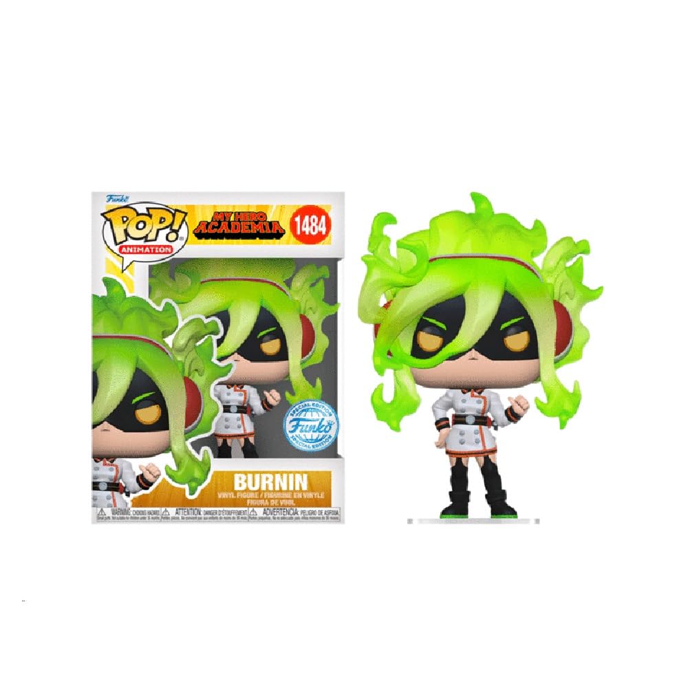 Funko Pop! My Hero Academia - Burnin (Moe Kamiji) Special Edition, Green