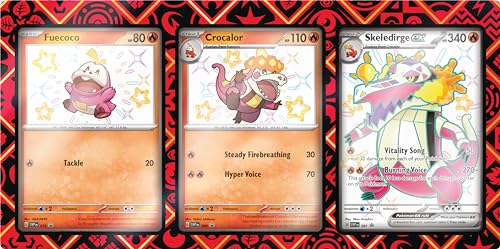 POKEMON TCG: Scarlet and Violet: PALDEAN Fates: POKEMON EX enhanced Collection - Shiny Fuecoco