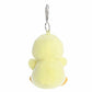 Aurora Adorable Palm Pals Betsy Chick Clip-On- Fun Collectible Plush For Kids and mature-themed Collectors - Perfect For Backpacks and Birthday Gifts - Yellow 4 Inches