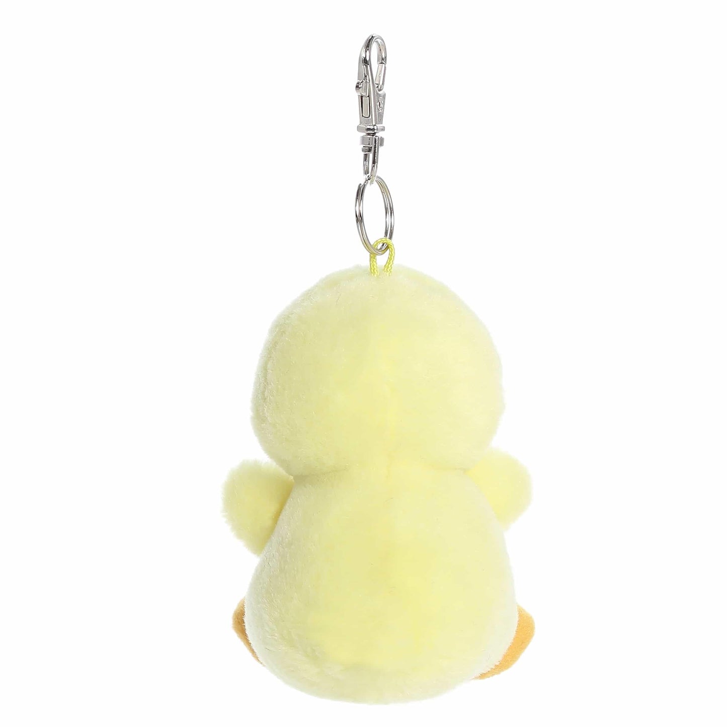 Aurora Adorable Palm Pals Betsy Chick Clip-On- Fun Collectible Plush For Kids and mature-themed Collectors - Perfect For Backpacks and Birthday Gifts - Yellow 4 Inches