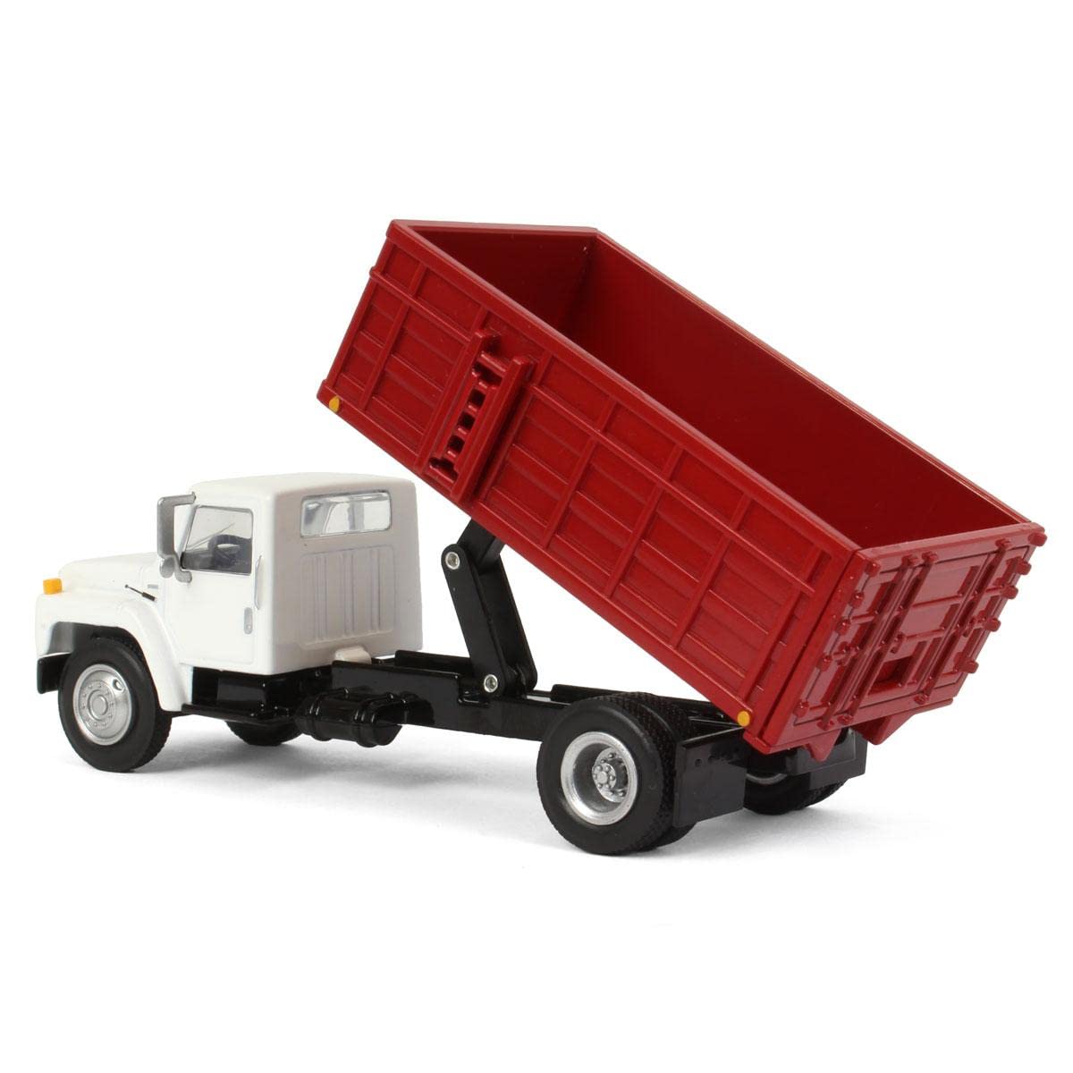 Spec Cast 1/64 White & Red 1982 International S1954 Grain Truck BAM-002