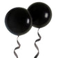 Oupking 36 Inch Black Balloons Big Round Latex Balloon Giant Thick Black Balloons For Party Decorations Pack Of 10