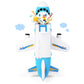 Tuko Transport Cargo Airplane Car Toy Play Set For 3+ Years Old Boys And Girls(Blue)