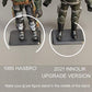 Nc Ebco 50 Pieces Plastic Action Figure Stand Base For 3 75 Gi Joe Figure Toy Exclusive Upgrade Black Display Stand Tool Transpa